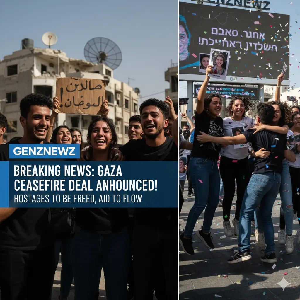 BREAKING: A Glimmer of Hope in Gaza as Ceasefire Deal Announced