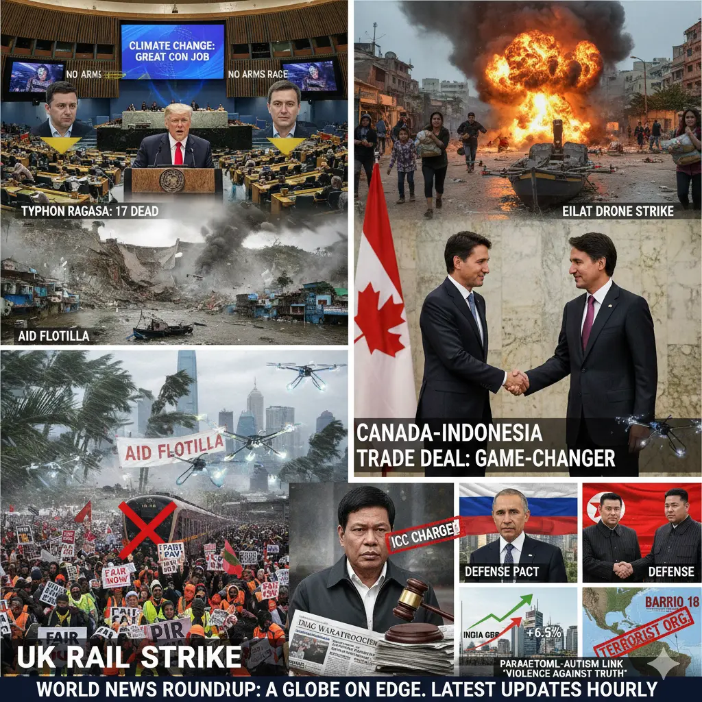 World News Roundup: A Globe on Edge by GenZ News