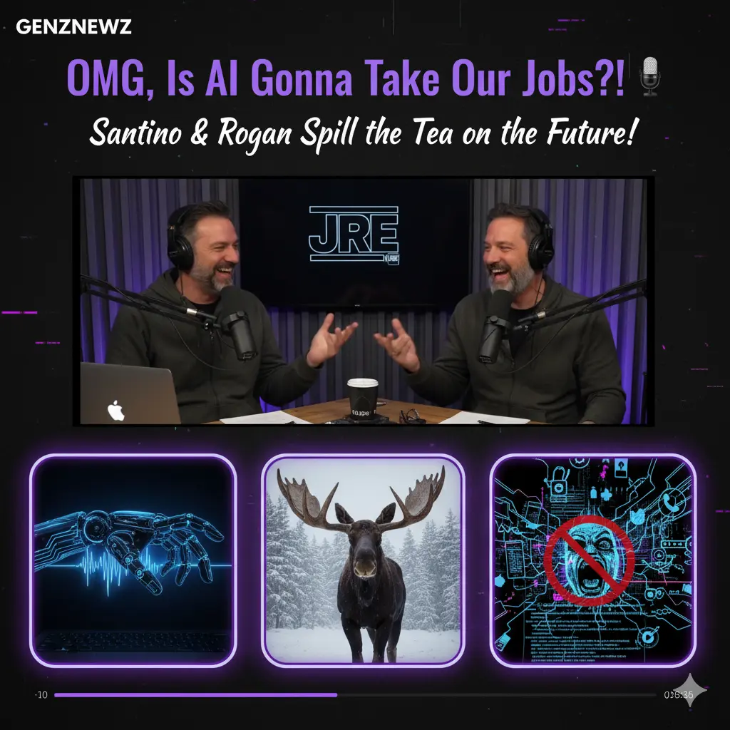 OMG, Is AI Gonna Take Our Jobs?! Santino & Rogan Spill the Tea on the Future!