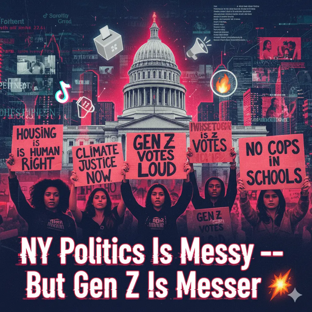 NY Politics Is Messy AF 🗽💥 — Gen Z, Here’s the Real Tea