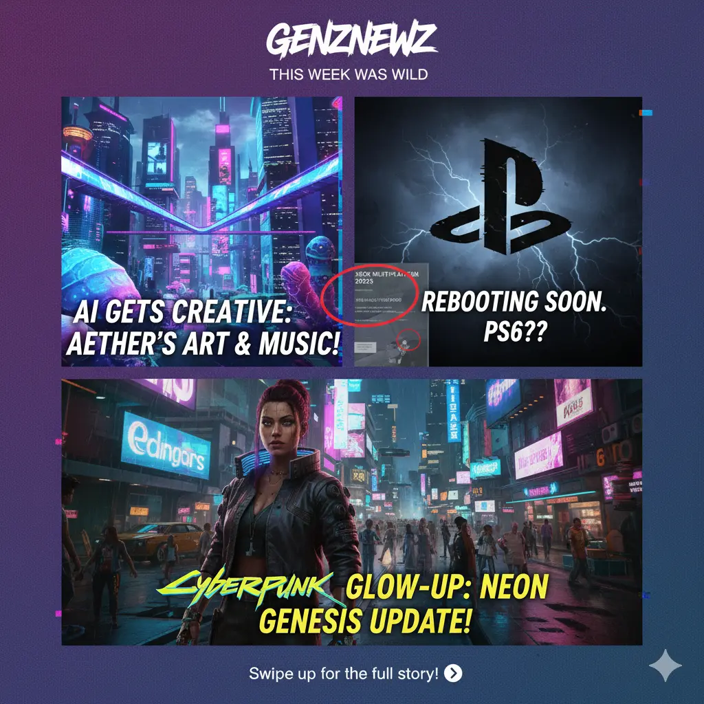 This Week in Tech & Games: AI Took Over, New Console Teases, and a Game Just Got a Major Glow-Up