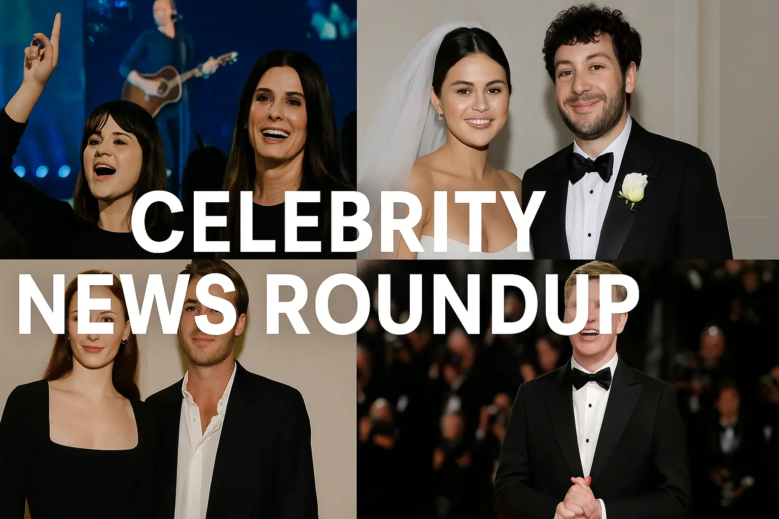 Celebrity News Roundup: Weddings, Concerts, and Big Debuts