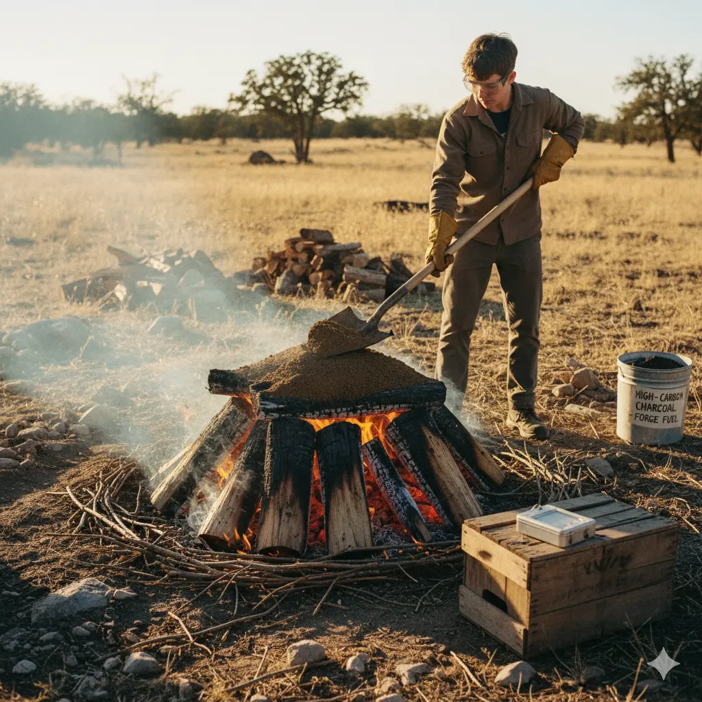 How to Produce High‑Carbon Charcoal
