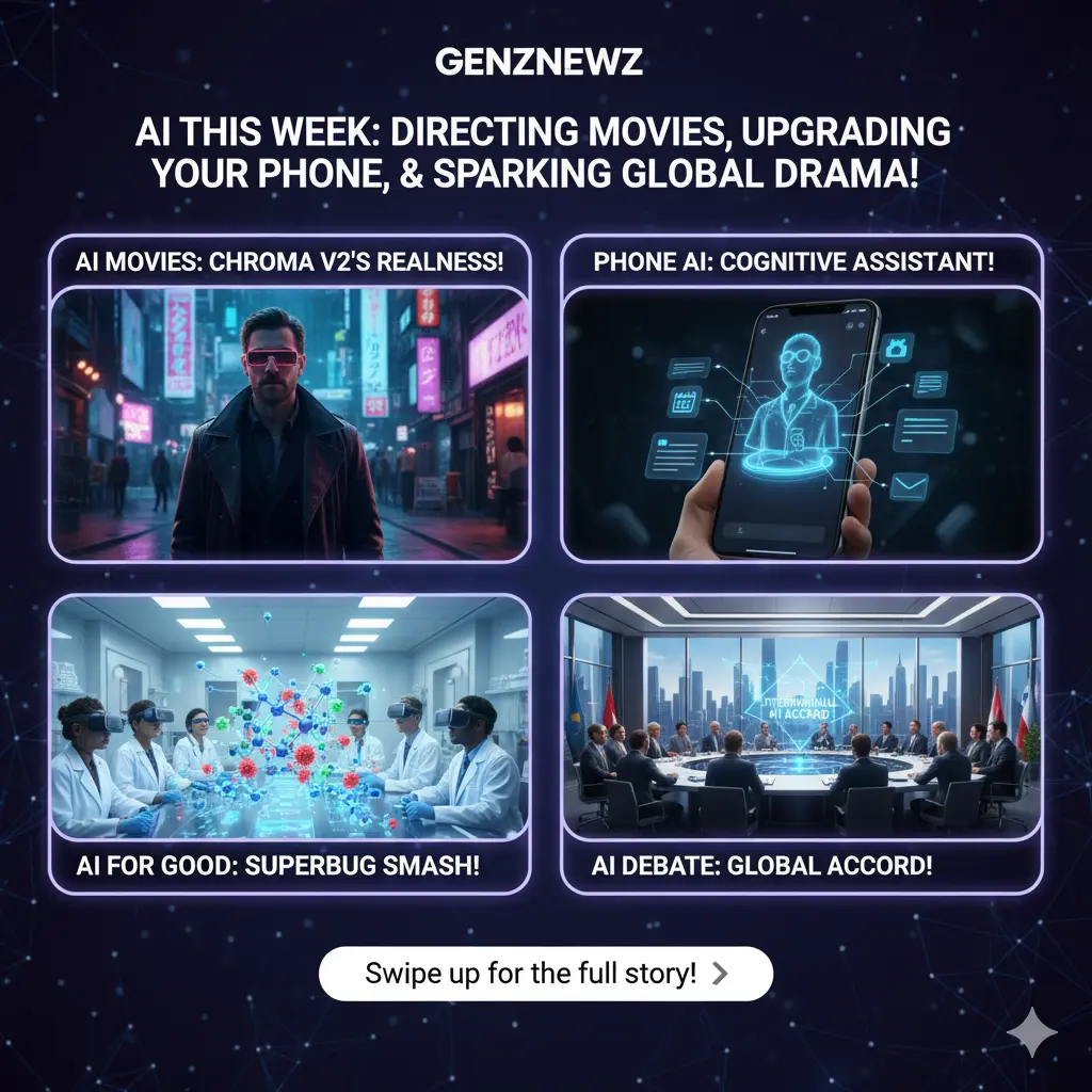 AI This Week: It's Directing Movies, Upgrading Your Phone, and Sparking Global Drama