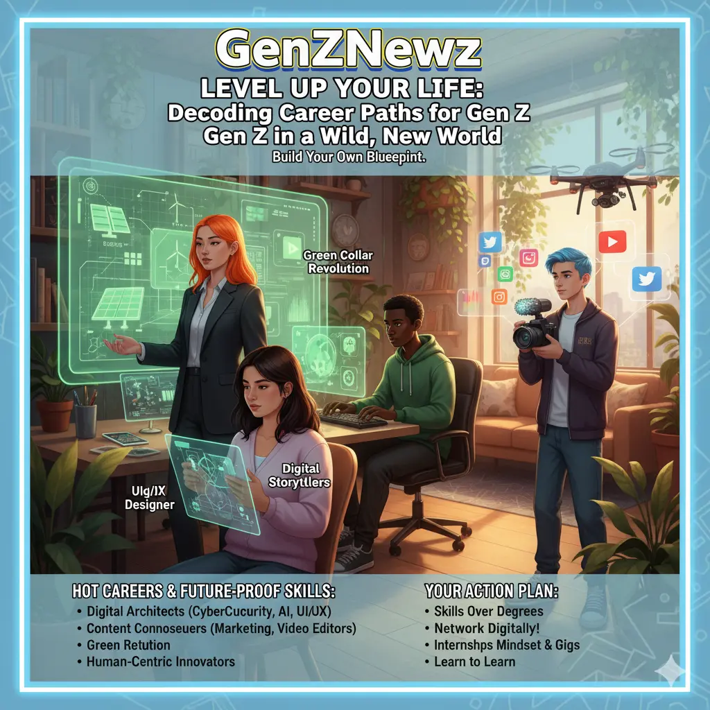 Level Up Your Life: Decoding Career Paths for Gen Z in a Wild, New World