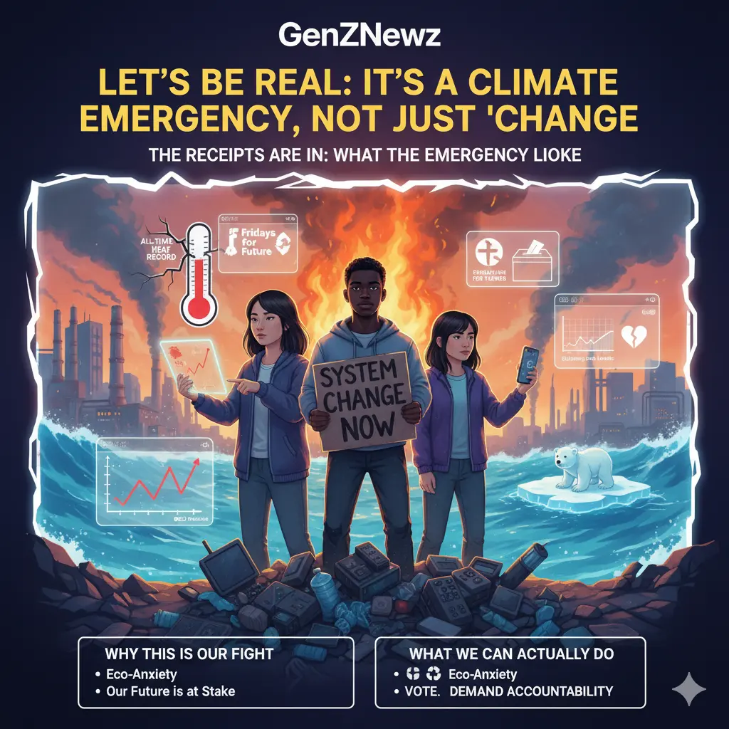 Let's Be Real: It's a Climate Emergency, Not Just "Change"
