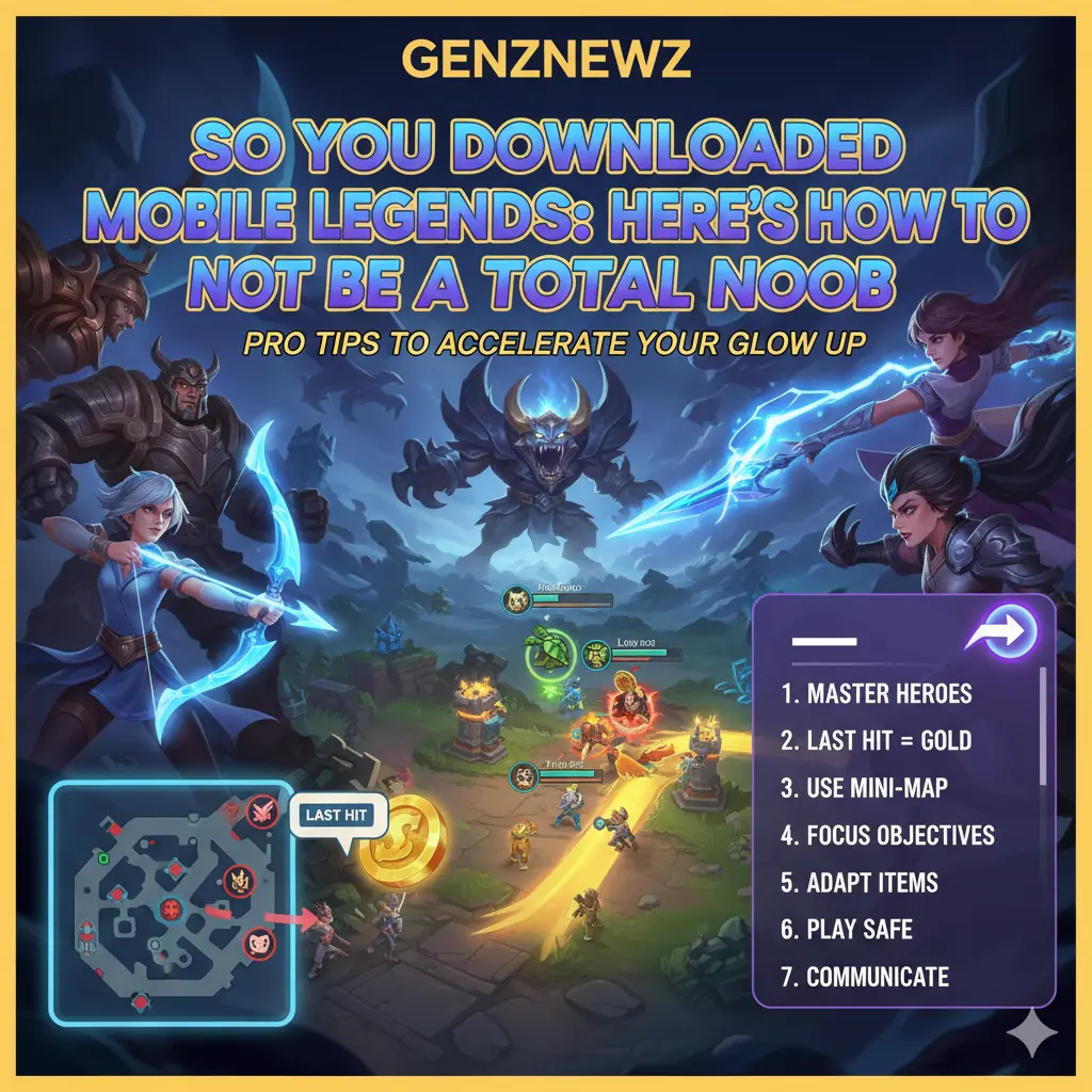 So You Downloaded Mobile Legends: Here’s How to Not Be a Total Noob