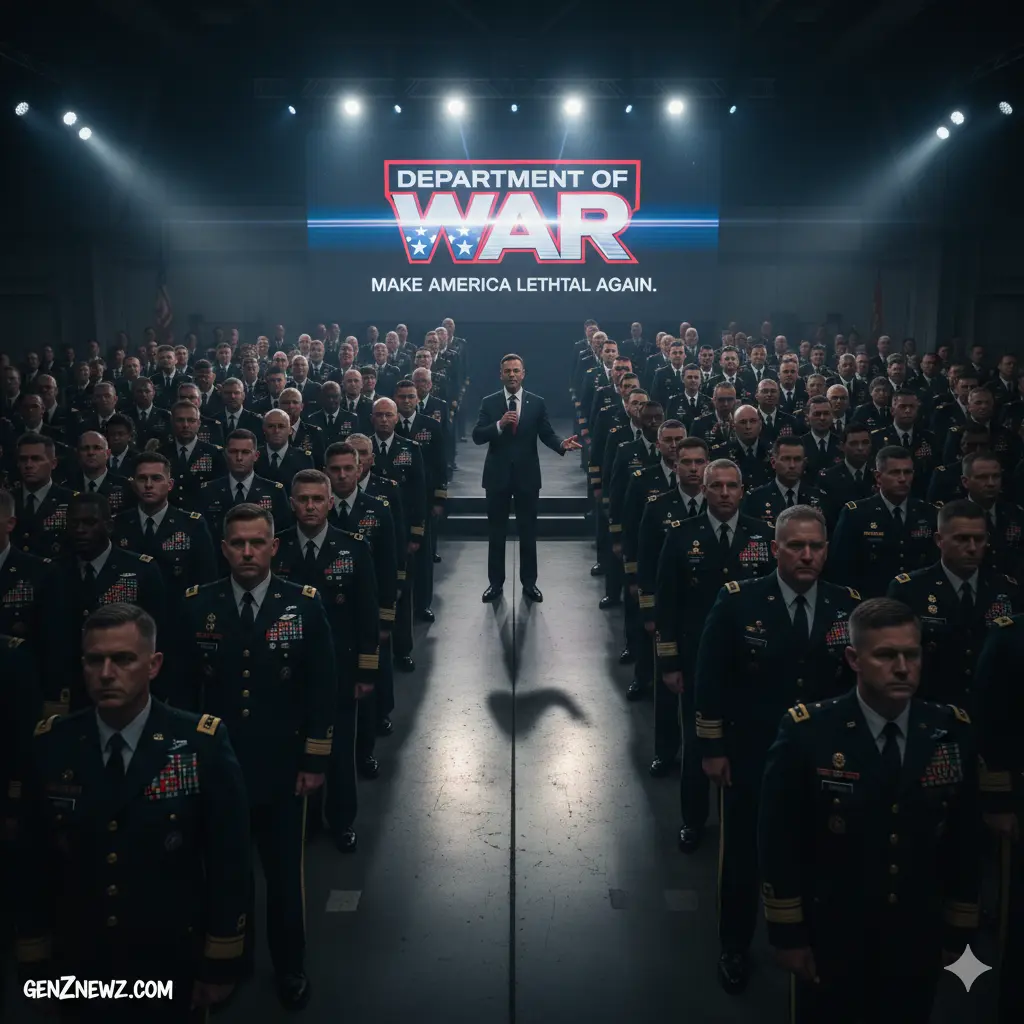Top Brass Tussle: Hegseth's "Pep Rally" for a New "Department of War" Shakes Up the Pentagon