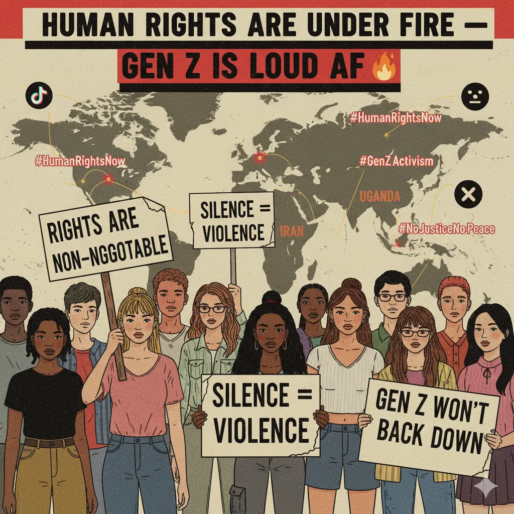 Human Rights Are Under Fire — Gen Z, It’s Time to Wake Up ✊🌍
