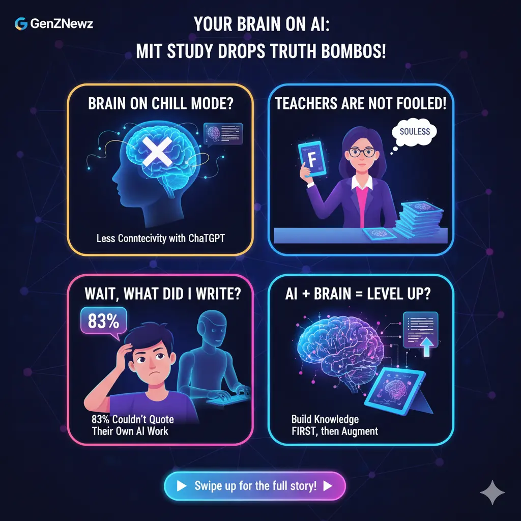 Your Brain on AI: MIT Study Drops Truth Bombs About ChatGPT and Our Minds!
