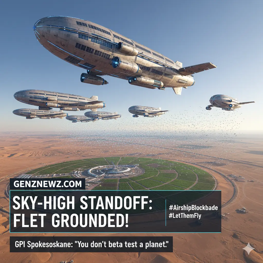 Sky-High Standoff: Why a Fleet of Airships Headed to Israel Just Got Grounded