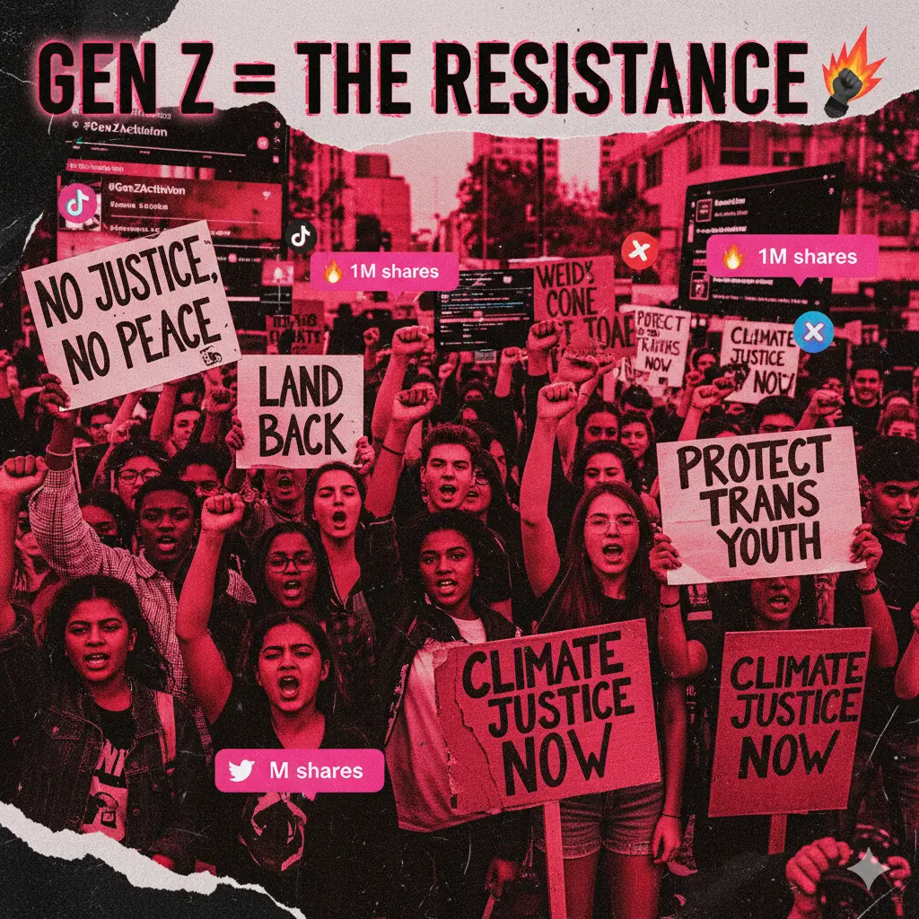 Social Justice Is the Real Main Character Right Now ✊🌍 — Gen Z’s Not Backing Down
