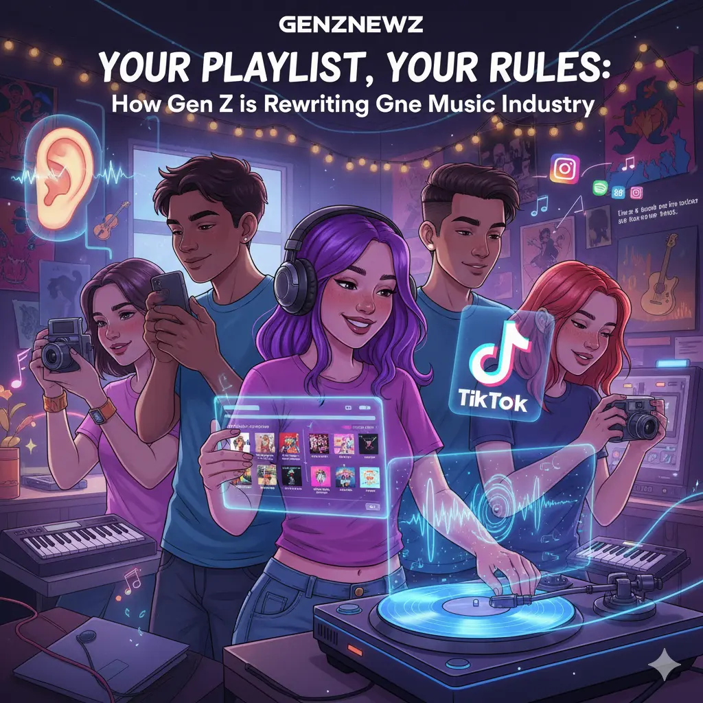 Your Playlist, Your Rules: How Gen Z is Rewriting the Music Industry