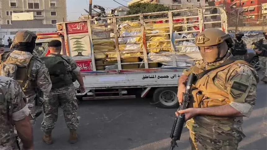 Palestinian Factions Hand Over Truckloads of Weapons in Lebanon’s Largest Refugee Camps