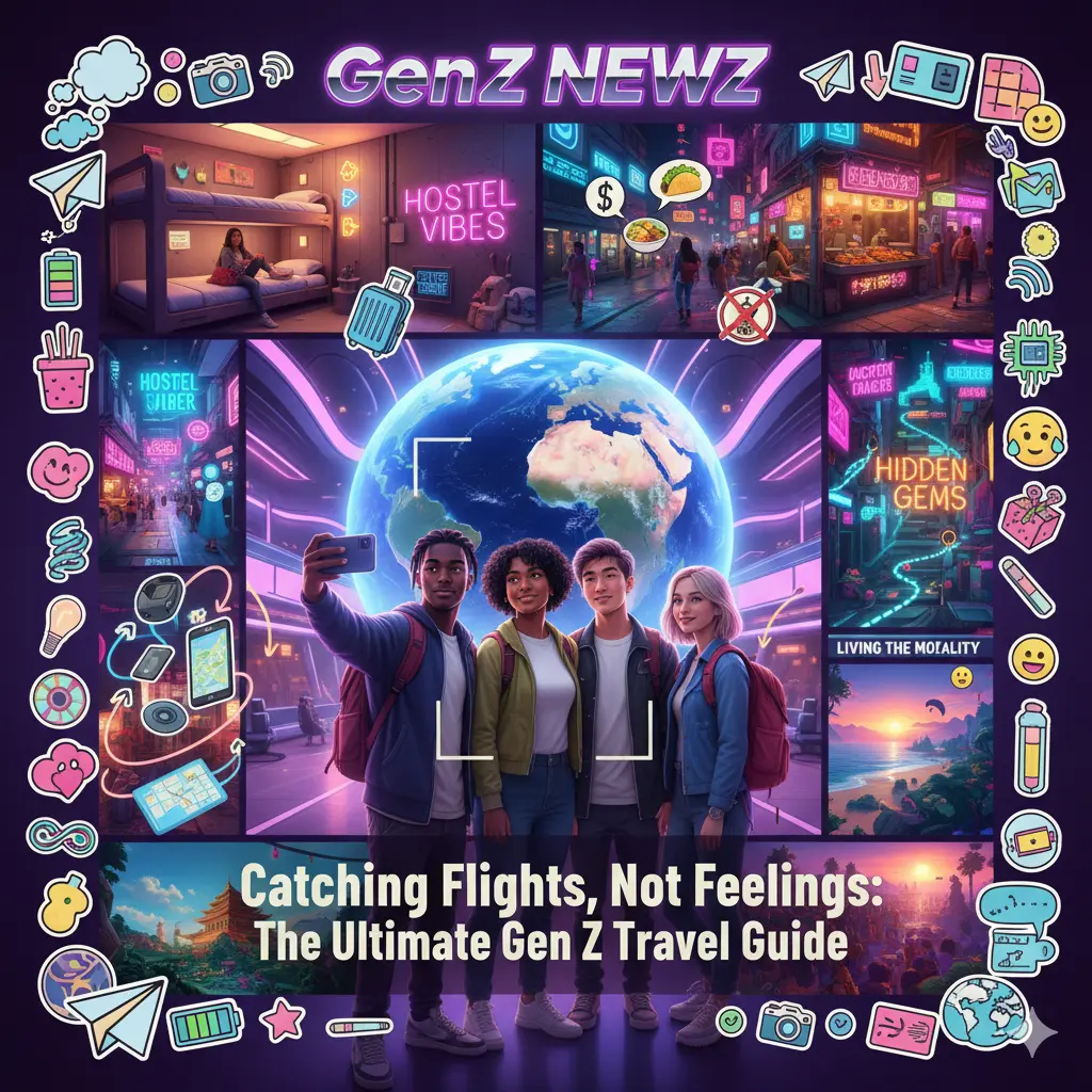 Catching Flights, Not Feelings: The Ultimate Gen Z Travel Guide ✈️🌍