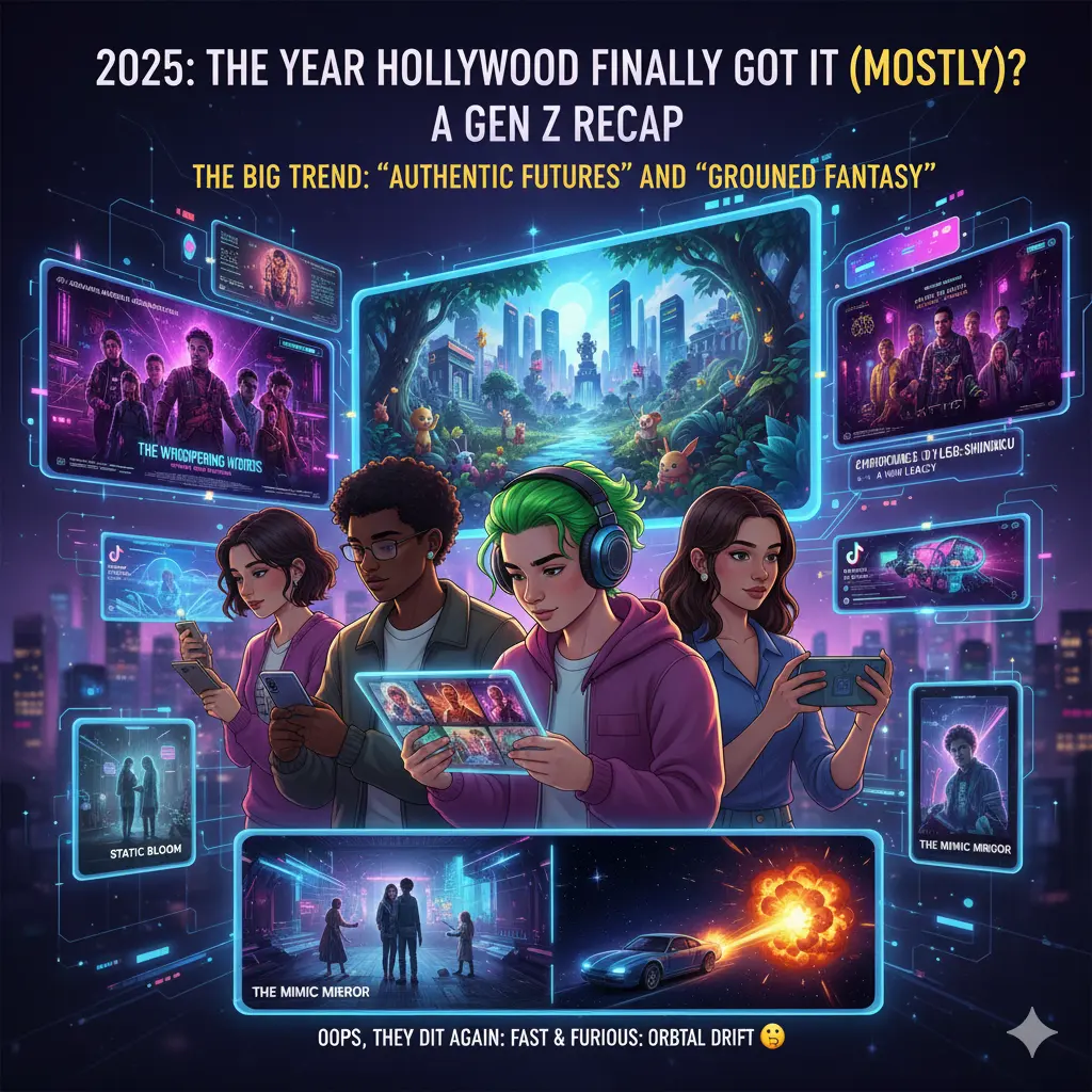 2025: The Year Hollywood Finally Got It (Mostly) Right? A Gen Z Recap