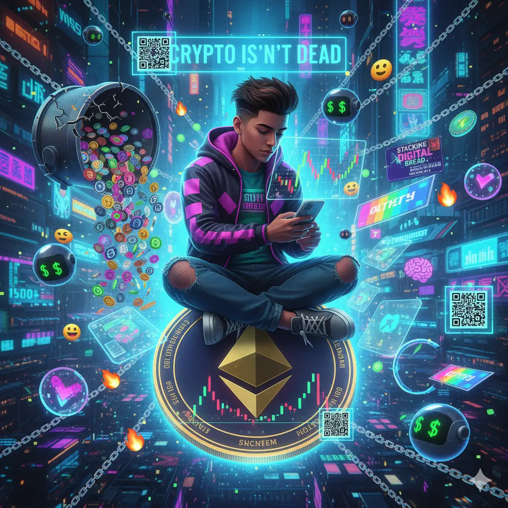 Crypto’s Not Dead 💸👀 — Gen Z Is Just Playing It Smarter