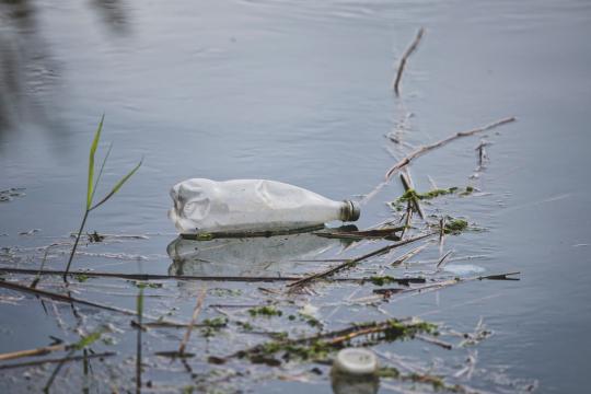 Microplastics Free Radicals: Plastic Reacts With Water