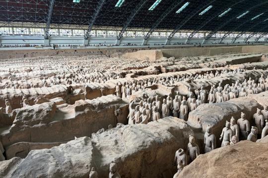 Qin Royal Tomb by Airport May Belong to Empress Dowager Huayang