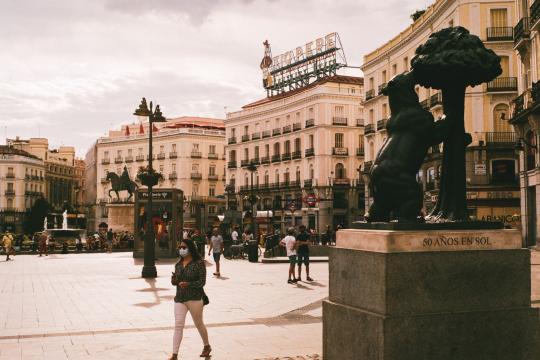Spain housing protests: young renters camp out in Puerta del Sol
