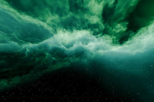 First Green Star Found: A Dead White Dwarf Glows Chartreuse