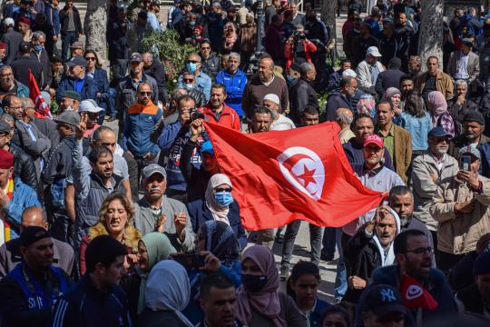 Tunisia Protest: Biggest Crowd Against Saied in Years