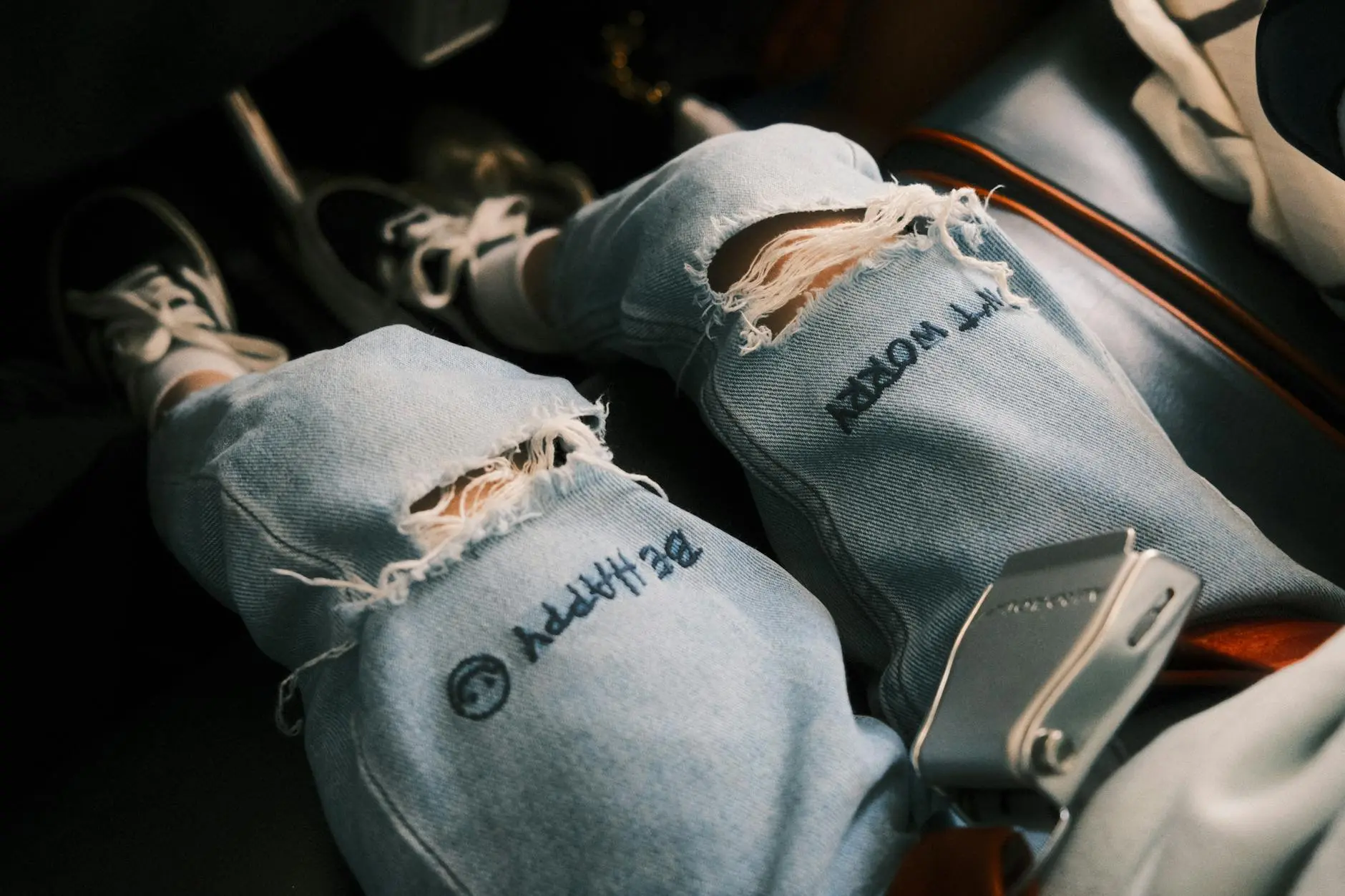 Flare Jeans and Distressed Denim Just Took Over Celebrity Style