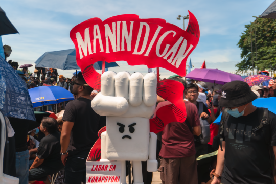 Philippines Youth Anti-Corruption Protest Returns to Manila