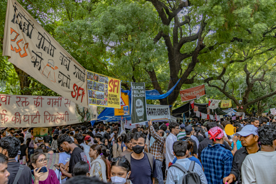 Jantar Mantar Protest Puts India's Election Chief in the Crosshairs