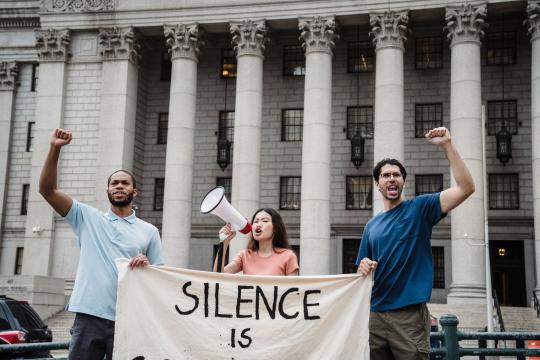 Students Stage NYU Langone Protest Over $8.5M Trans Care Deal